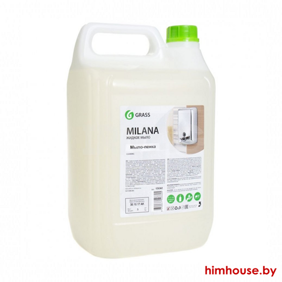 Жидкое мыло-крем GRASS Milana