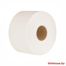 Туалетная бумага на втулке 200 м, белая